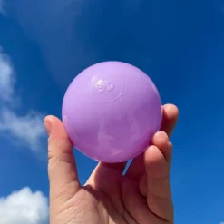 Sansemotorisk Legetøj|Bolde<KiDKii Boldbassin bolde Ø7 cm - Lavendel, 100 stk