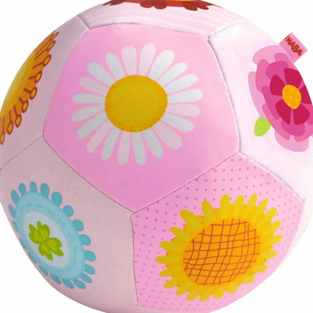 Bolde|Babylegetøj<Haba Bold - Blomster, Ø14 cm