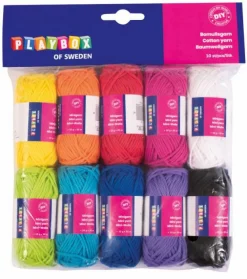 Påske|Kreativ Leg<Playbox Bomuldsgarn, 10 nøgler