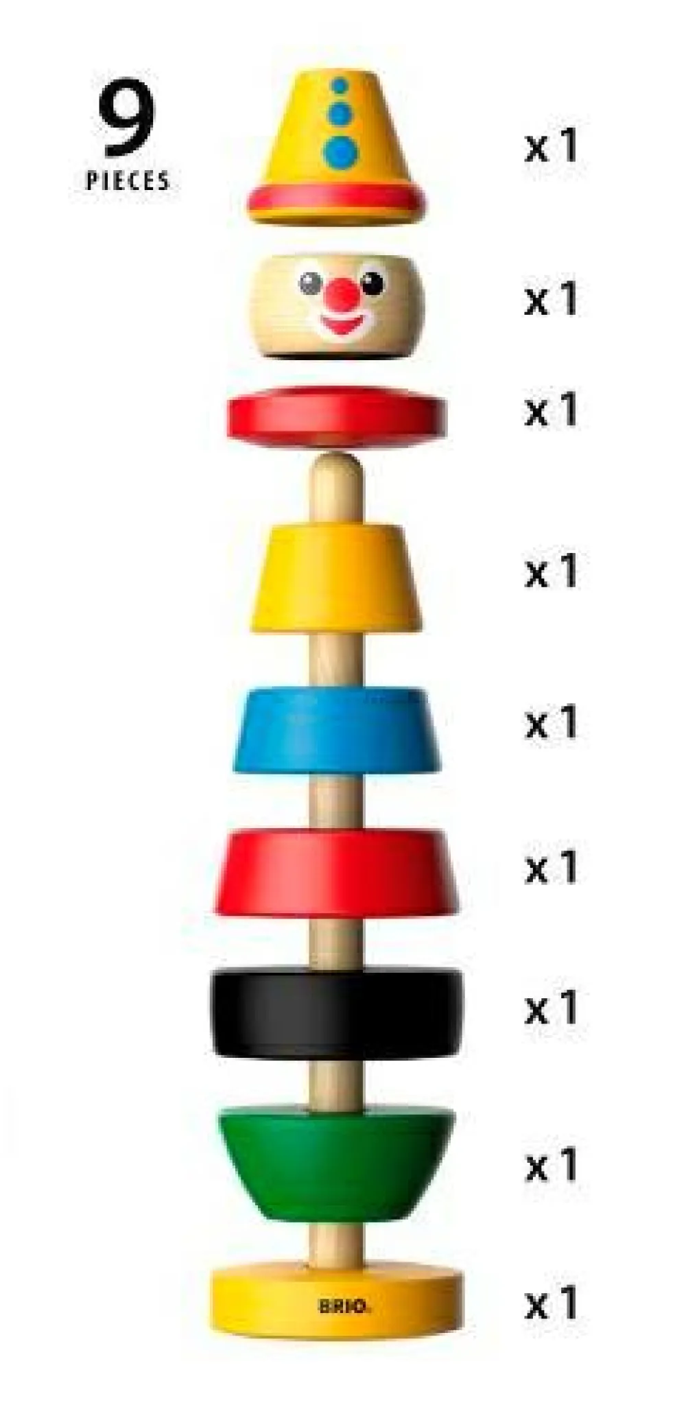 Montessori|Tumlinge Legetøj<BRIO Stableklovn