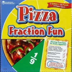Skolesjov|Montessori<Learning Resources Brøkspil - Pizza