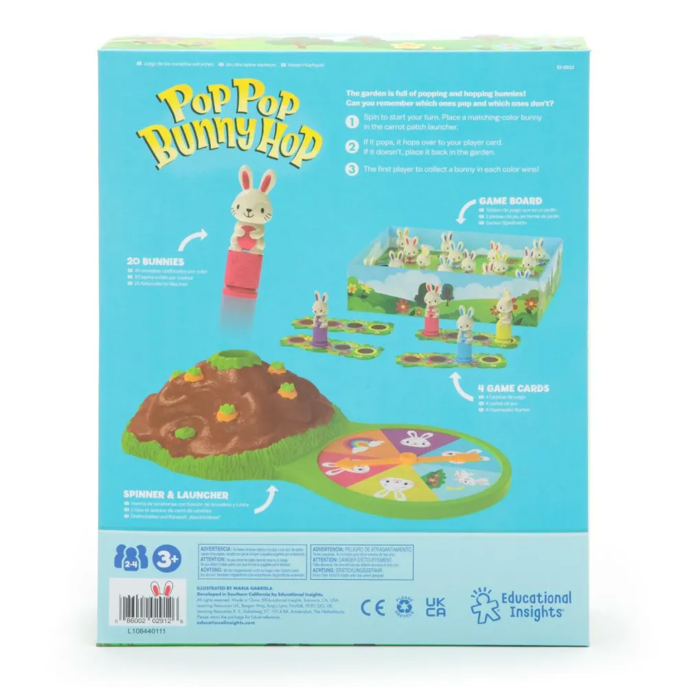 Påske|Spil<Learning Resources Børnespil - Pop Pop Bunny Hop