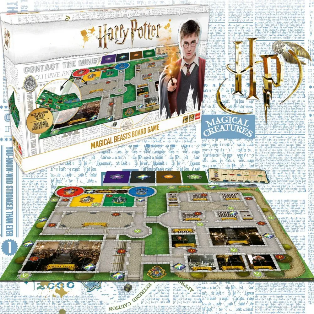 Spil< Brætspil - Harry Potter, Magical Beasts