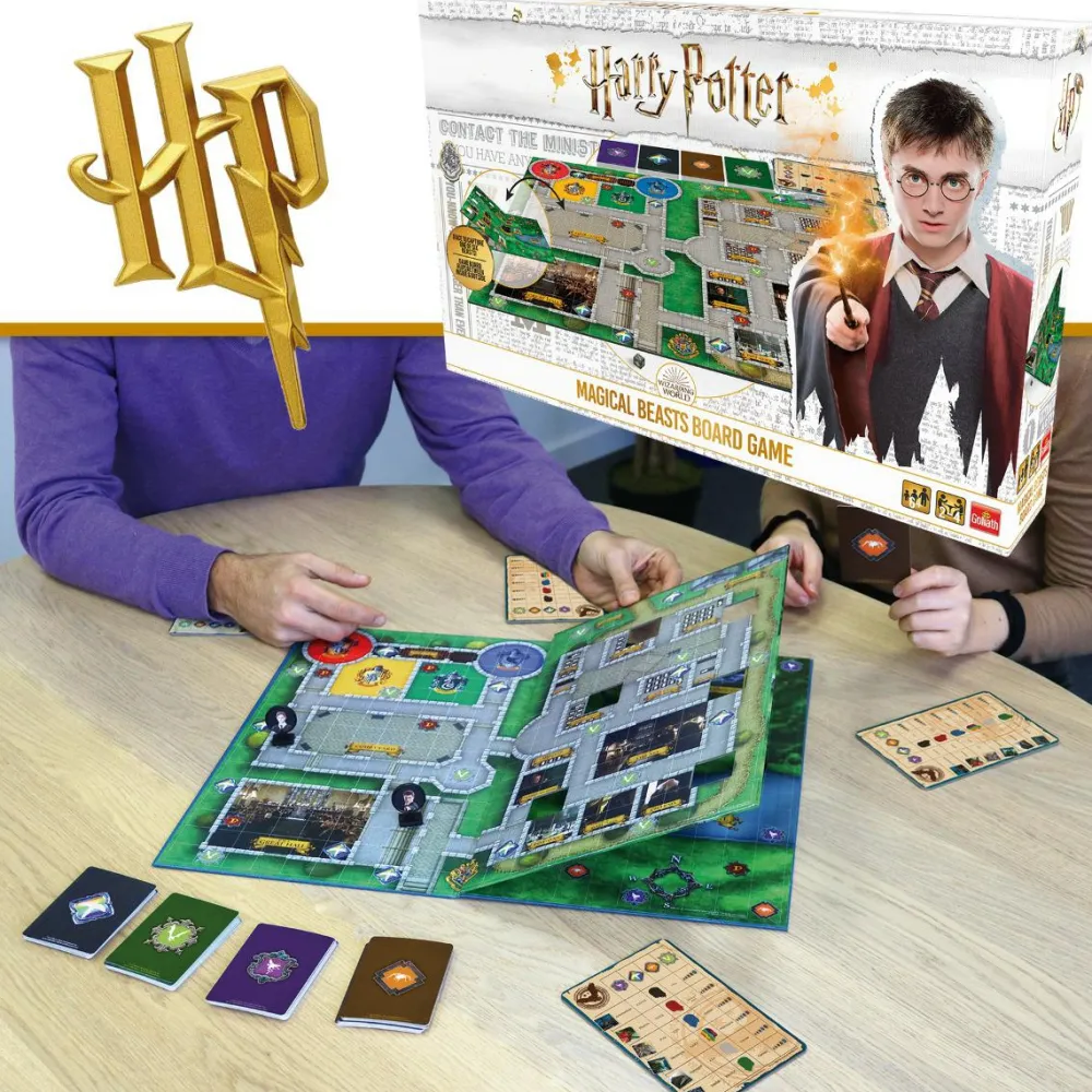 Spil< Brætspil - Harry Potter, Magical Beasts