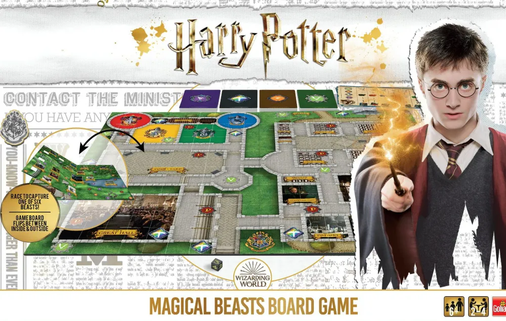 Spil< Brætspil - Harry Potter, Magical Beasts