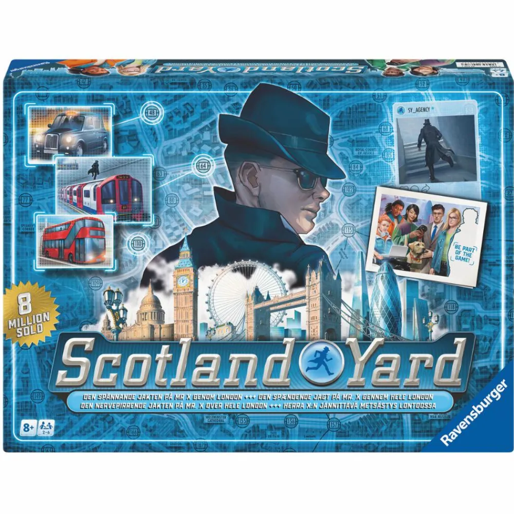 Spil< Brætspil - Scotland Yard