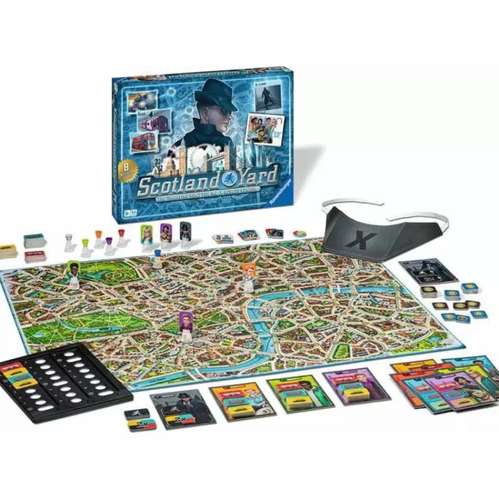 Spil< Brætspil - Scotland Yard