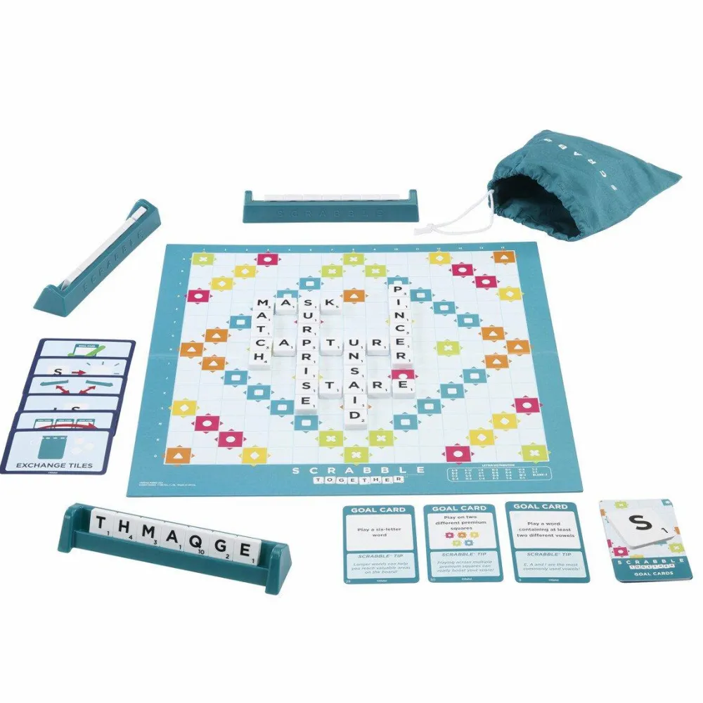 Sprog & Leg|Spil< Brætspil - Scrabble™ 2-i-1