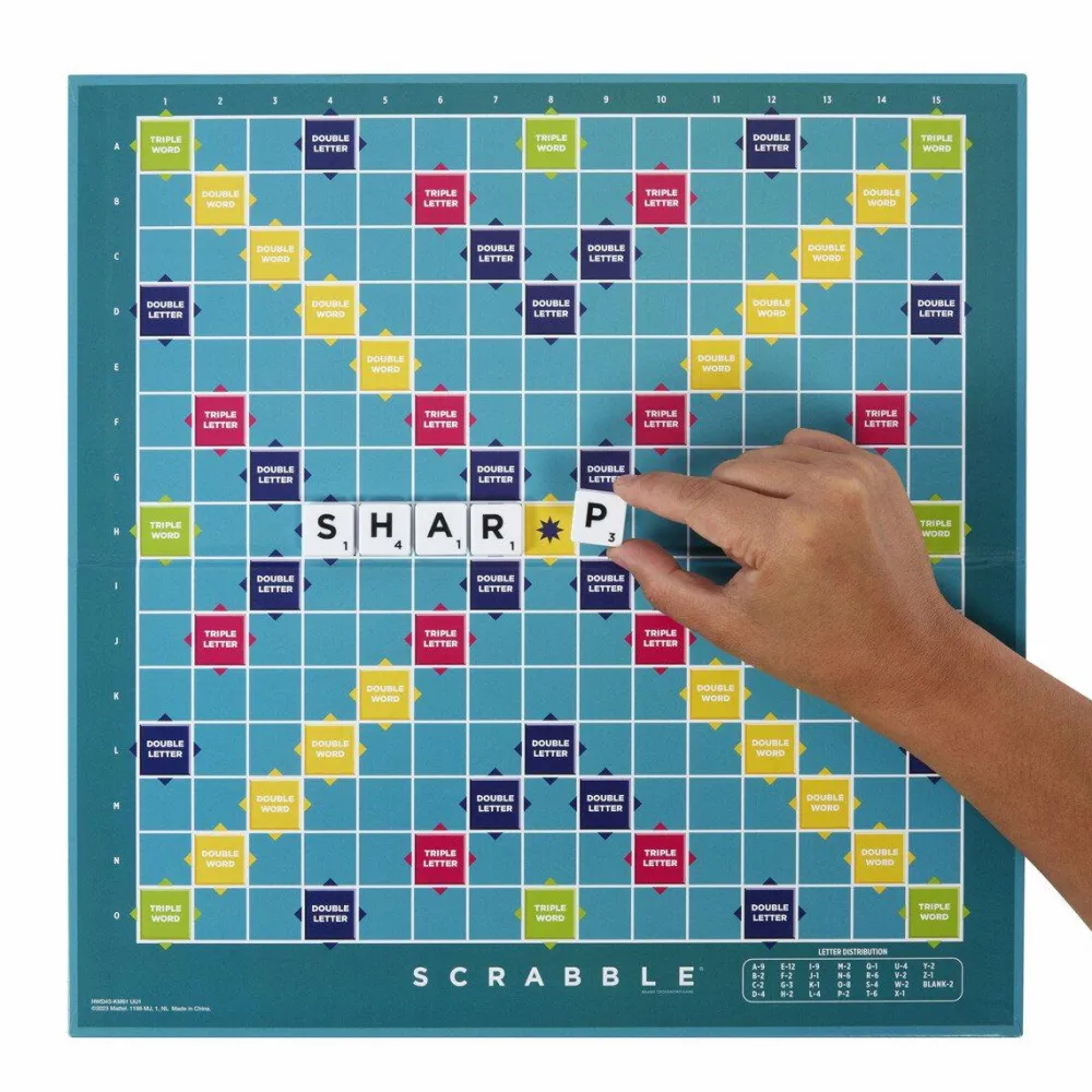 Sprog & Leg|Spil< Brætspil - Scrabble™ 2-i-1