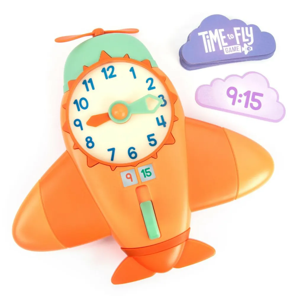 Skolesjov|Lær Klokken< Brætspil - Time to fly