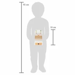 Trælegetøj|Rolleleg<small foot Butiksvægt