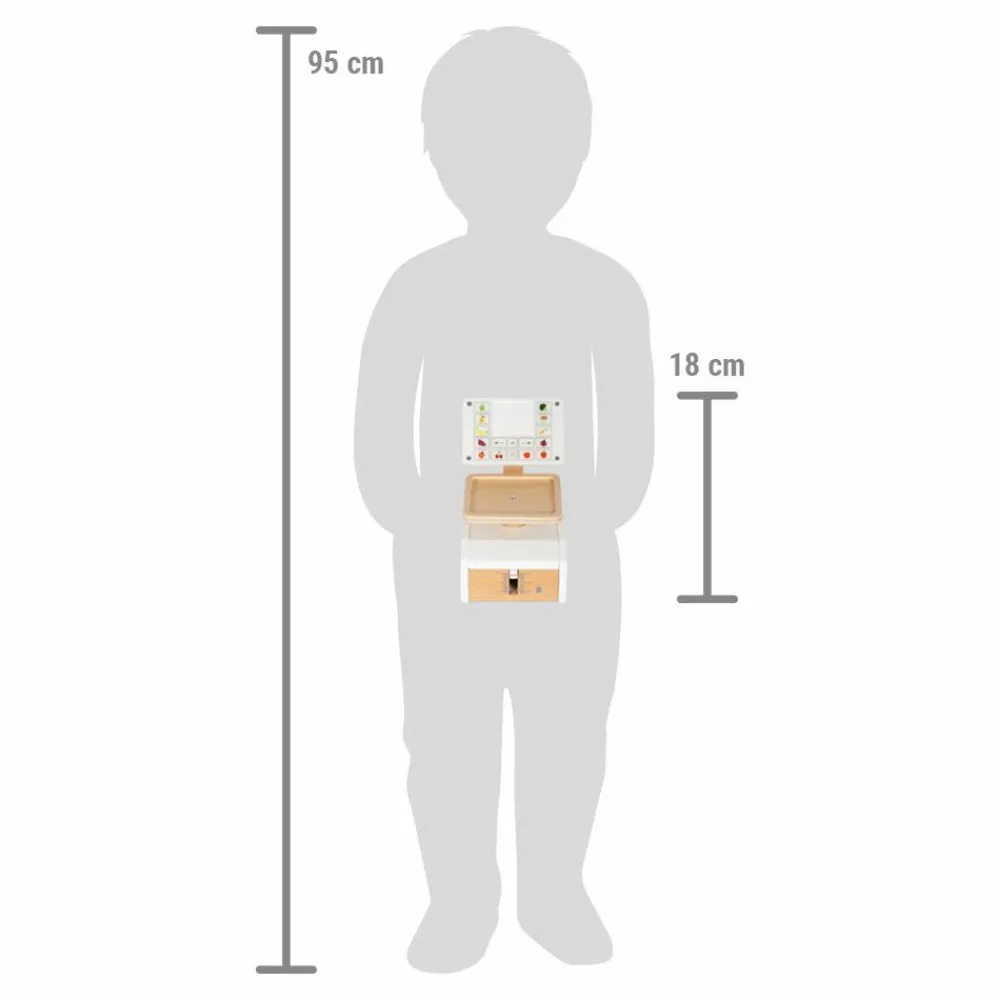 Trælegetøj|Rolleleg<small foot Butiksvægt