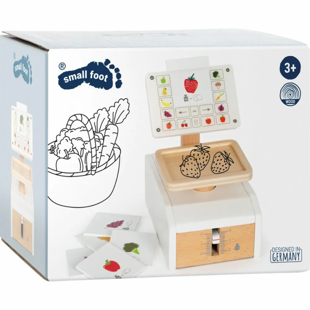 Trælegetøj|Rolleleg<small foot Butiksvægt