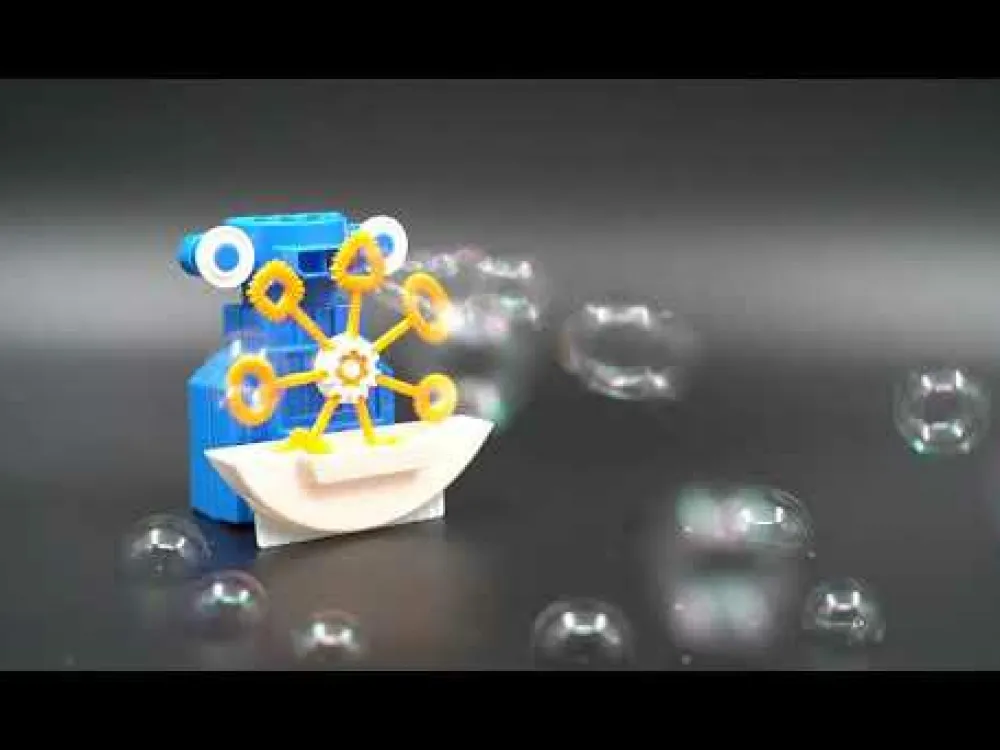 Stem Læringslegetøj|Robot Legetøj<4M Byg en sæbeboble-robot