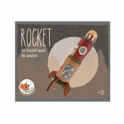 Astronomi|Tegne- & Malegrej<Egmont Toys Byg & Mal - Raket