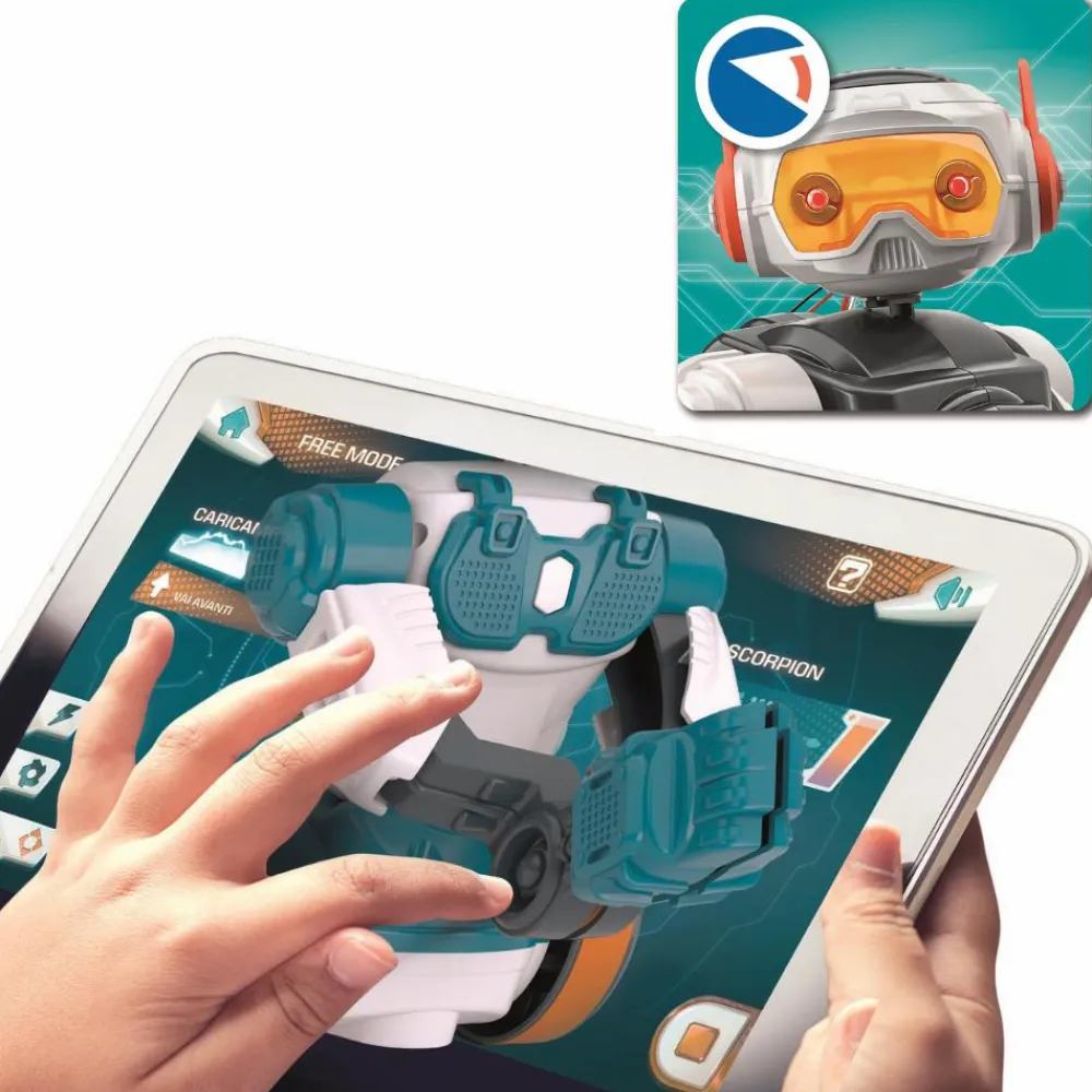 Stem Læringslegetøj|Robot Legetøj<Clementoni Byg & programmér - Evolution Robot 2.0