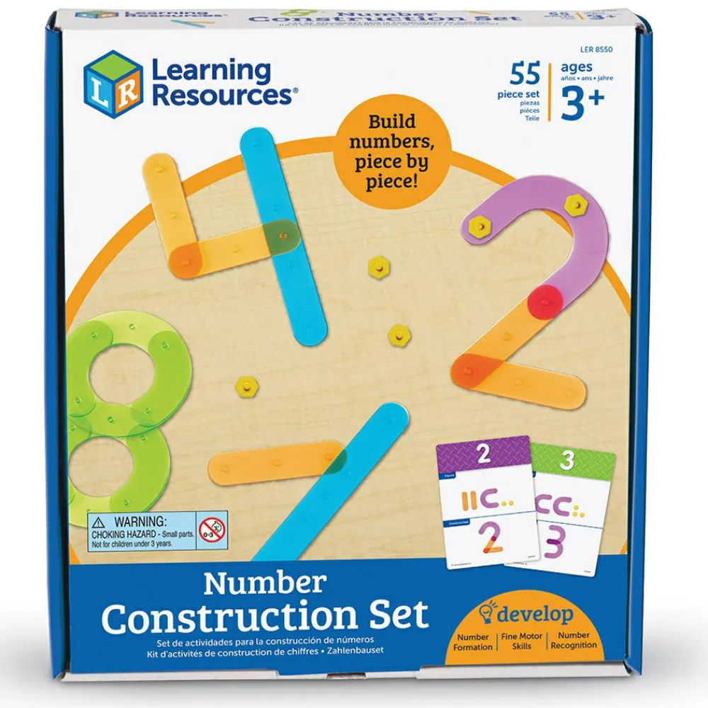 Taktil / Følesans|Skolesjov<Learning Resources Byg tal, 55 dele