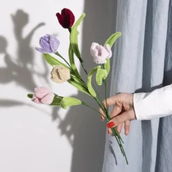 Voksenværk|Påske<Creativ Company Chenilleblomster - Tulipaner, 5 stk