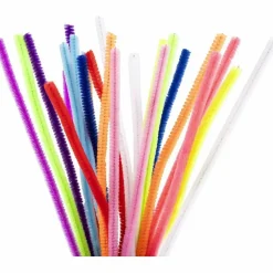 Påske|Kreativ Leg<Creativ Company Chenille Ø6 mm. - Colorful, 25 stk