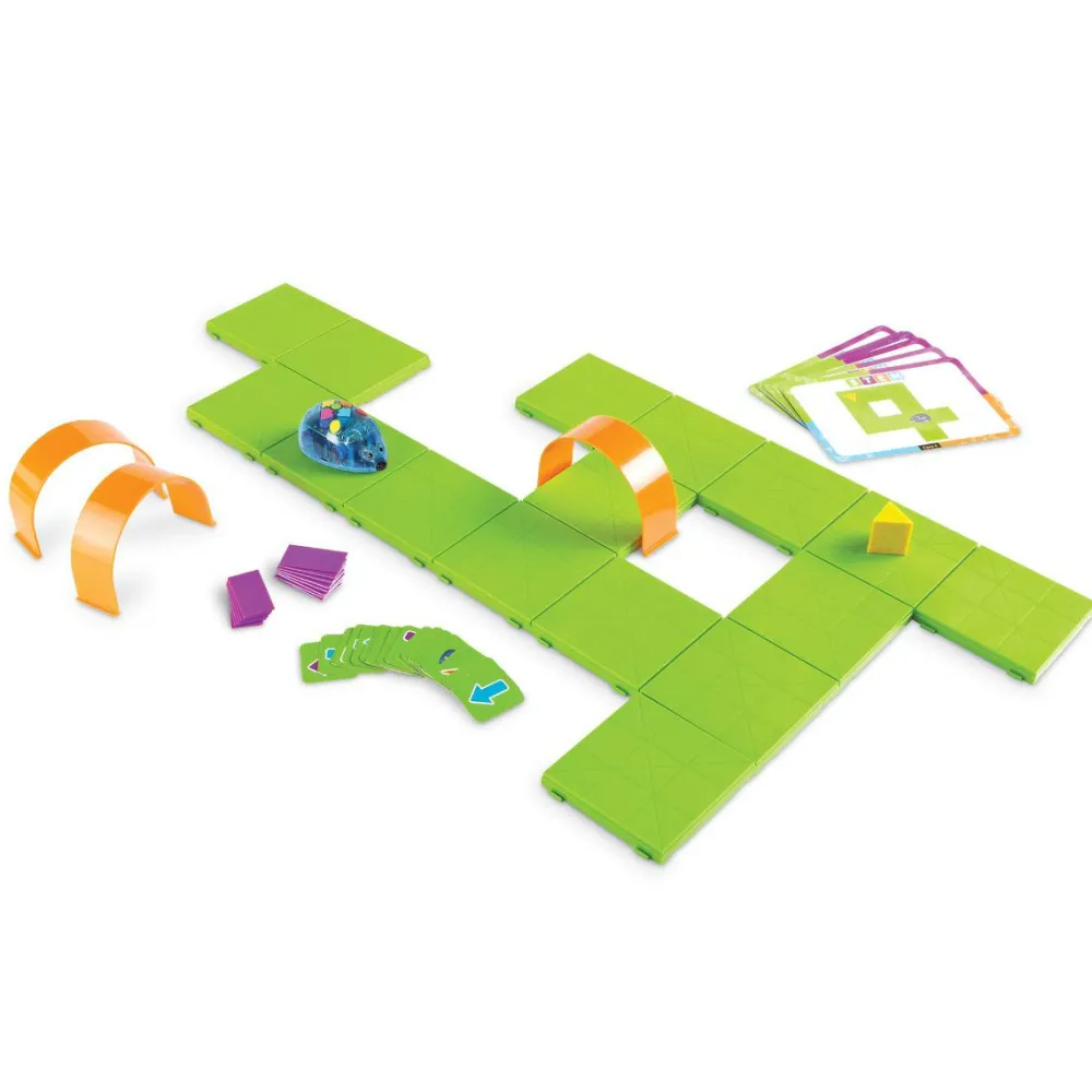 Stem Læringslegetøj|Robot Legetøj<Learning Resources Code & Go Robotmus (genopladelig) - Aktivitetssæt