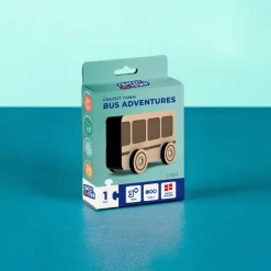 Tegne- & Malegrej|Legebiler<Crateit Town - Bus, 1 stk