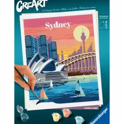 Voksenværk|Krea-Fitness< CreArt Paint by Numbers - Sydney