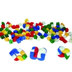 Vis Alle Varer (Særlige Behov)|Finmotorik< Cubes 2 cm - kvadrant, 200 stk
