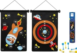 Logik & Talforståelse|Grovmotorik<Scratch Dartspil, Magnetisk Stor - Rummet