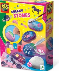 Kreativ Leg|Tegne- & Malegrej<SES Creative Dekorationssten - Galaxy