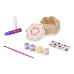 Kreativ Leg|Tegne- & Malegrej<Melissa & Doug Deko-sæt - Blomsteræske