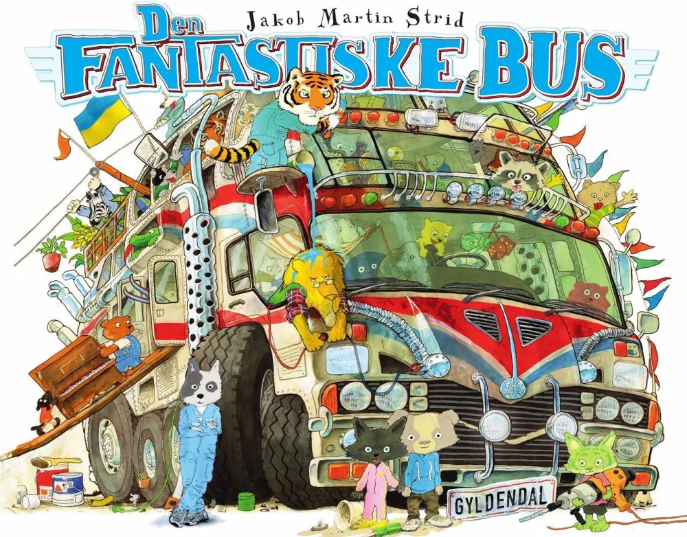 Børnebøger< Den fantastiske bus