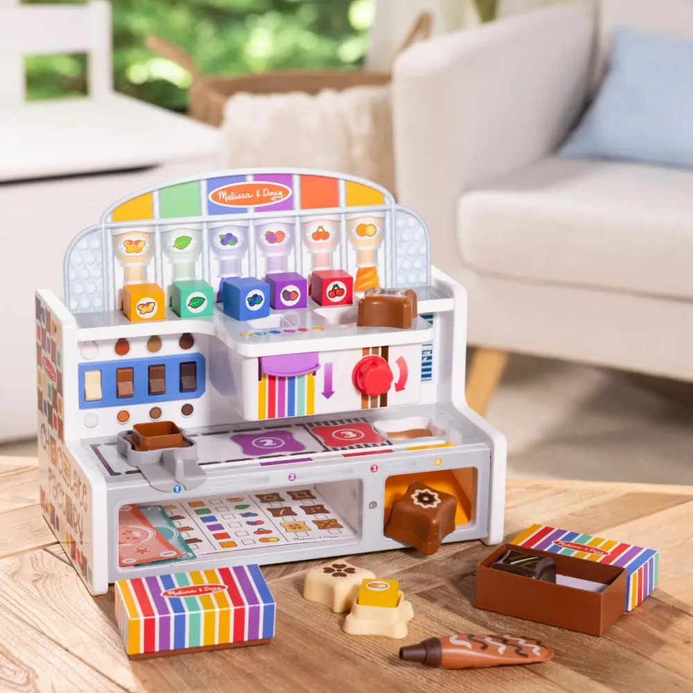 Trælegetøj|Rolleleg<Melissa & Doug Den lille chokoladefabrik