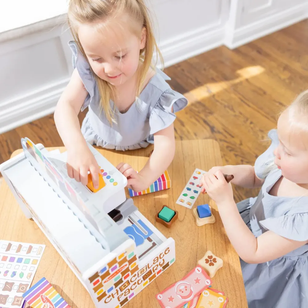 Trælegetøj|Rolleleg<Melissa & Doug Den lille chokoladefabrik
