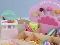 Trælegetøj|Rolleleg<Tender Leaf Den lille slikbutik