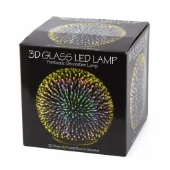 Til Børneværelset|Mindfulness For Børn< 3D glas lampe m. LED lys