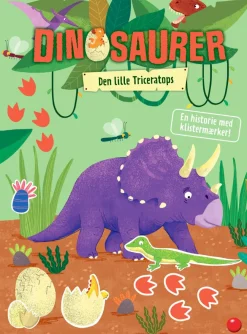 Legetøj Til Ferien|Dinosaur Legetøj<Forlaget Bolden Dinosaurer aktivitetsbog - Den lille Triceratops