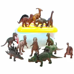 Dinosaur Legetøj|Dukkehus & Legesæt< Dinosaurer - Sæt med 12 stk