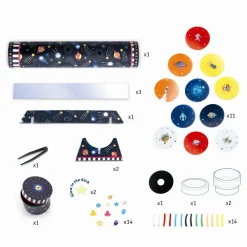 Kreativ Leg|Astronomi<Djeco DIY - Lav et kalejdoskop