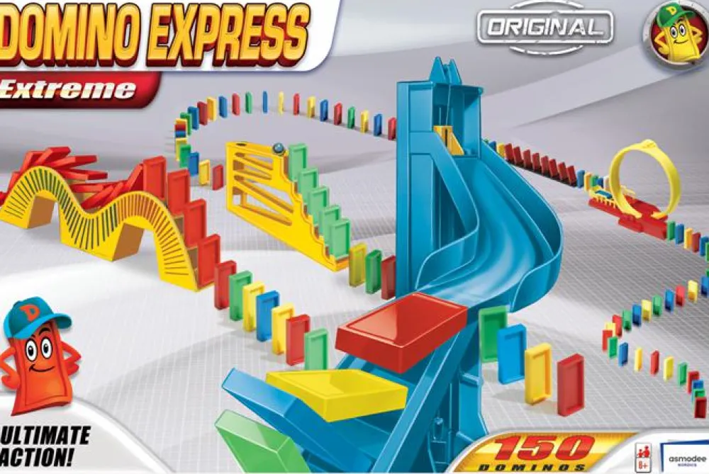 Bygge- & Træklodser< Domino Express Extreme
