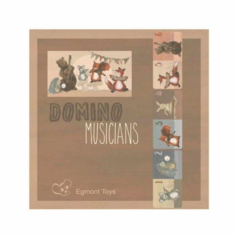 Spil<Egmont Toys Domino - Musikere