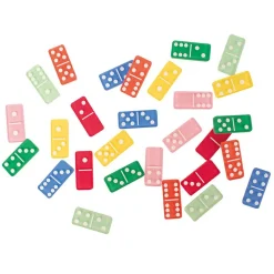 Matematik & Leg|Lysborde< Domino til lyspanel - Transparent, 28 dele