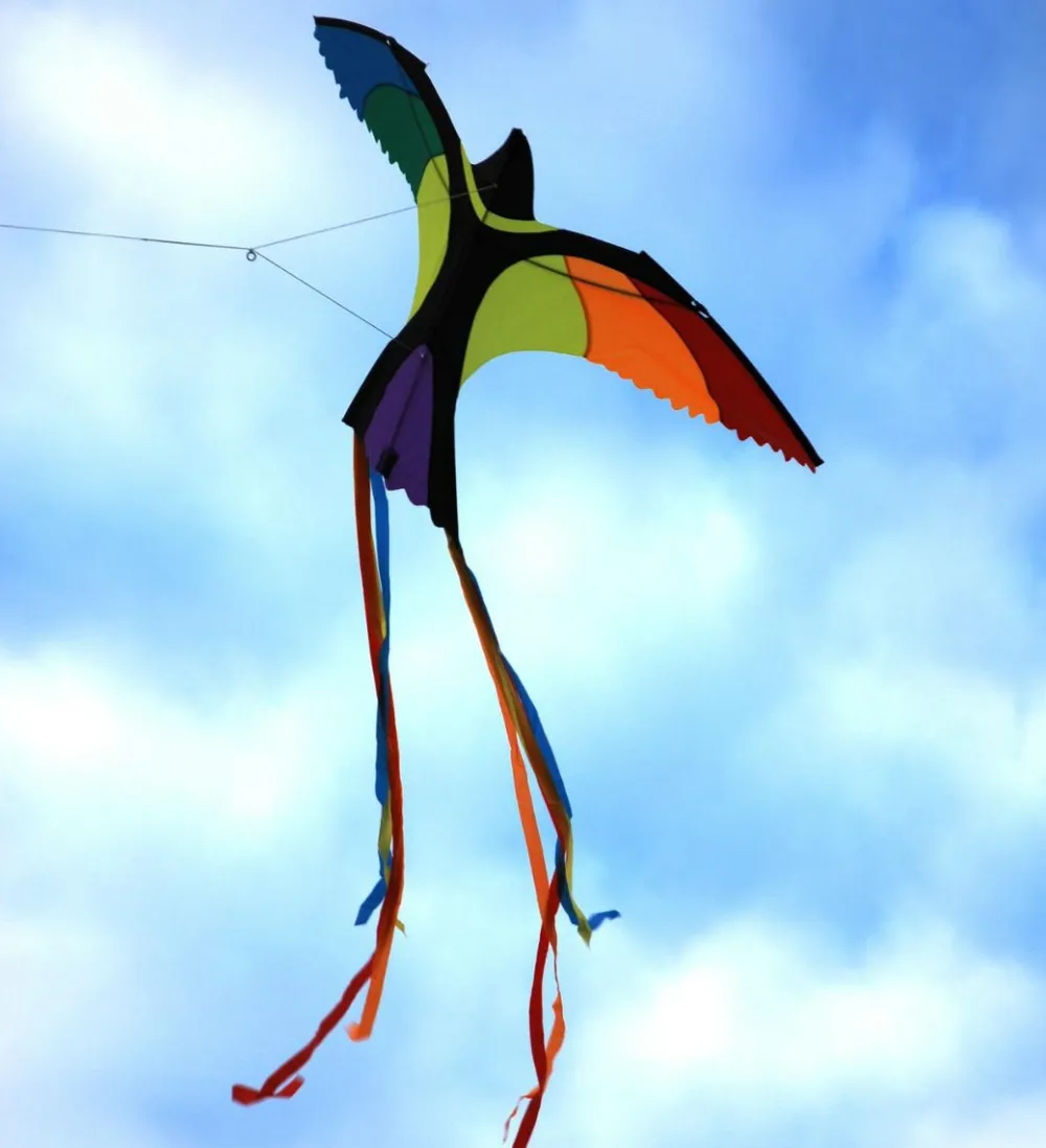 Drager< Drage - Fugl (130 x 75 cm.)