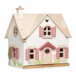 Trælegetøj|Dukkehus & Legesæt<Tender Leaf Dukkehus - Cottontail Cottage (inkl. møbler)