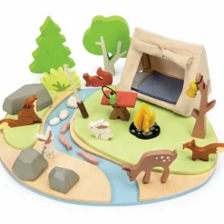Trælegetøj|Dukkehus & Legesæt<Tender Leaf Dukkehus tilbehør - Camping