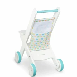 Dukkevogn|Dukker<Melissa & Doug Dukkeklapvogn af træ