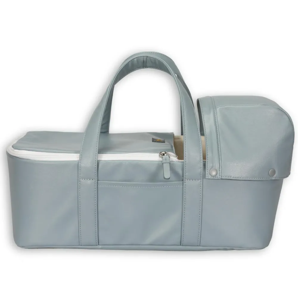 Dukkevogn|Dukker<byASTRUP Dukkelift - Vintage blå, 42 cm