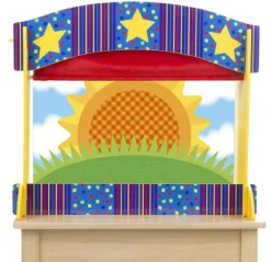 Vis Alle Varer (Særlige Behov)|Sprog & Leg<Melissa & Doug Dukketeater - Bordmodel