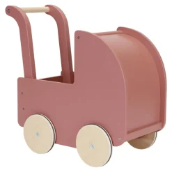 Tumlinge Legetøj|Dukkevogn< Dukkevogn inkl. sengesæt - Rosa
