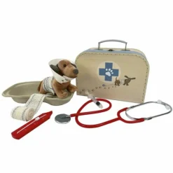 Rolleleg<Egmont Toys Dyrlægesæt inkl. hund