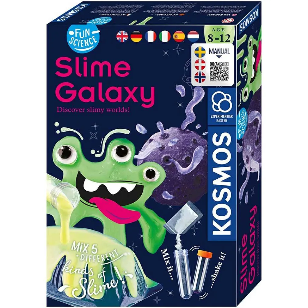 Taktil / Følesans|Finmotorik< Eksperimentsæt - Slime Galaxy